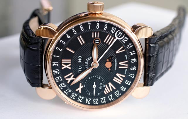 RK S600 Complication Annual Calendar 46mm 18 K Rose Gold Case